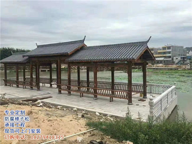 木質(zhì)長廊/古建筑長廊